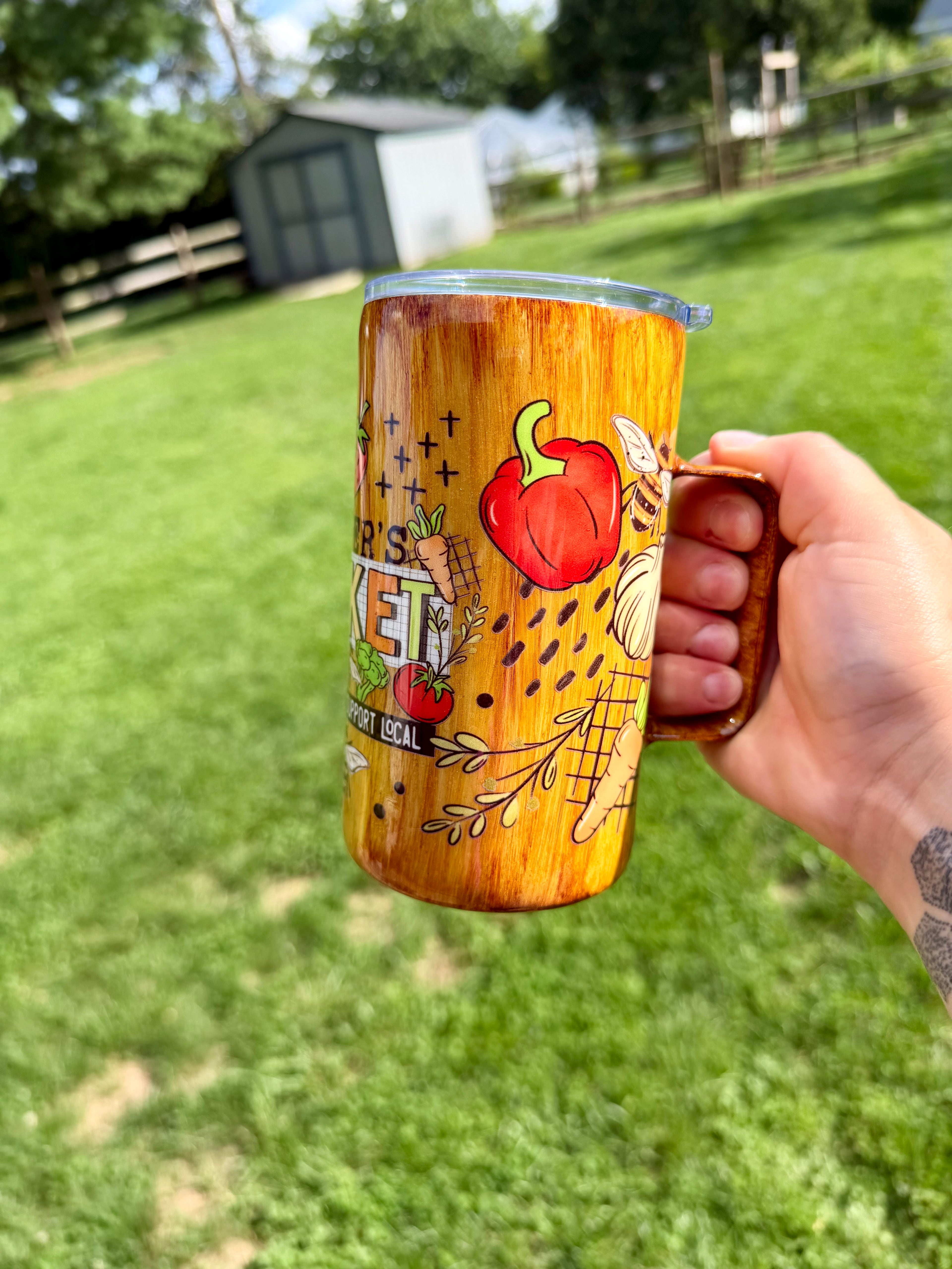 Farmers Market Coffee Tumbler