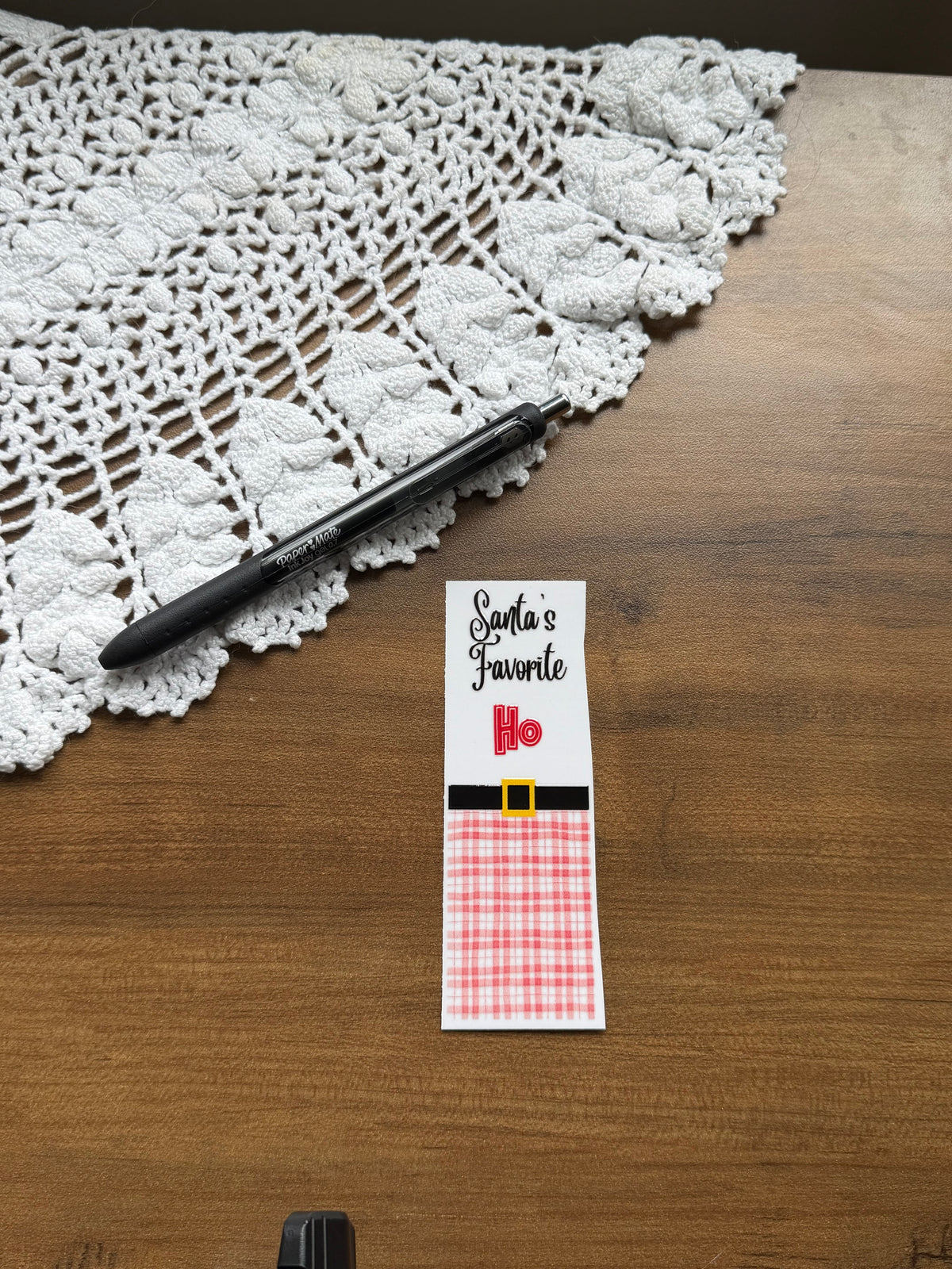 Santa's Favorite Ho Pen Wrap