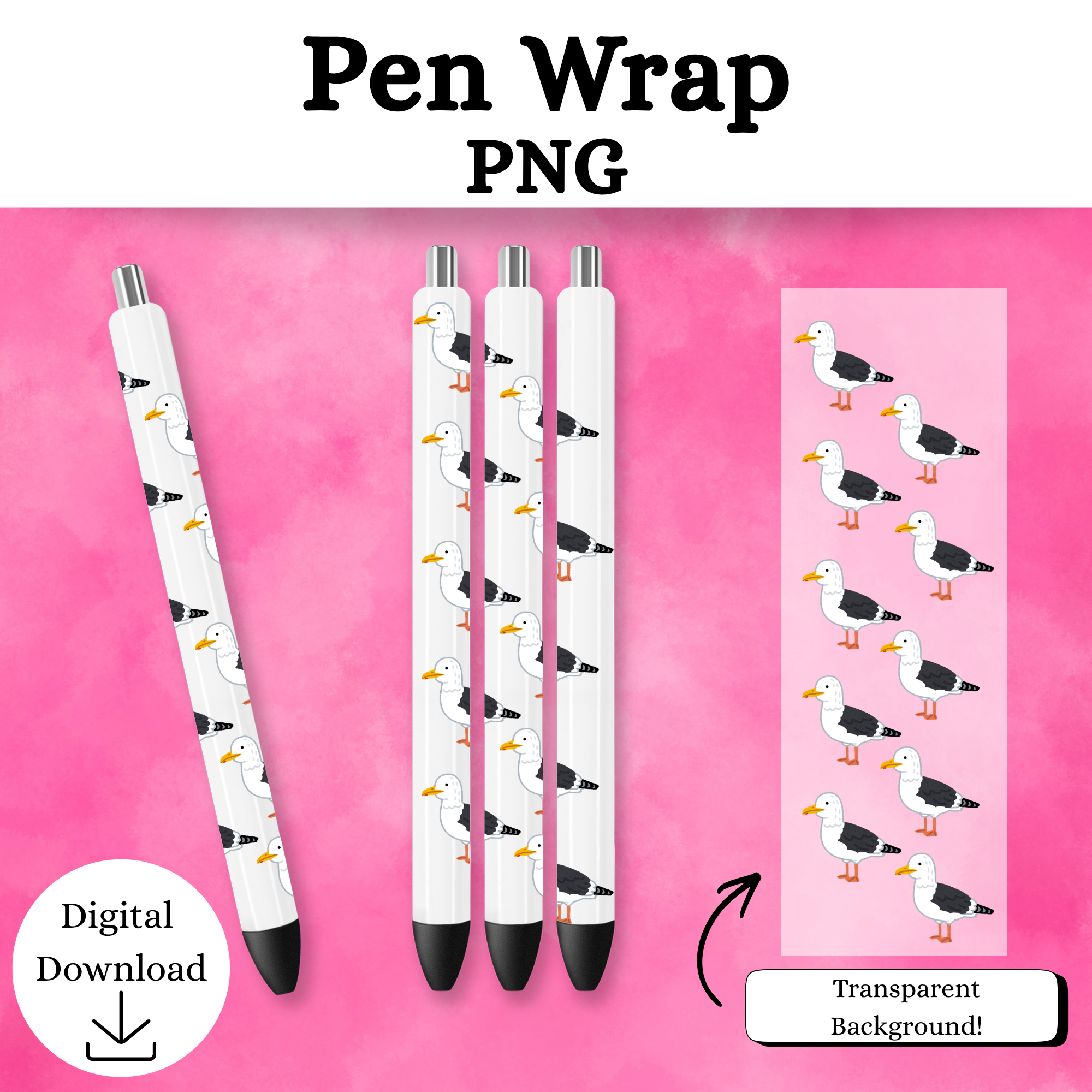 Seagull Pen Wrap DIGITAL
