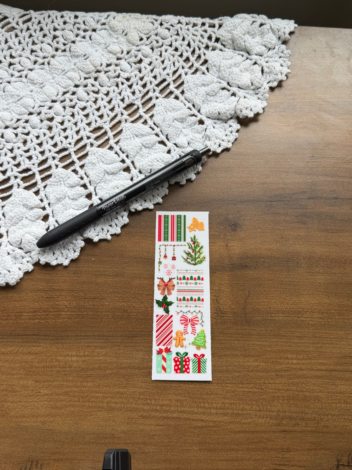 Christmas Collage Pen Wrap