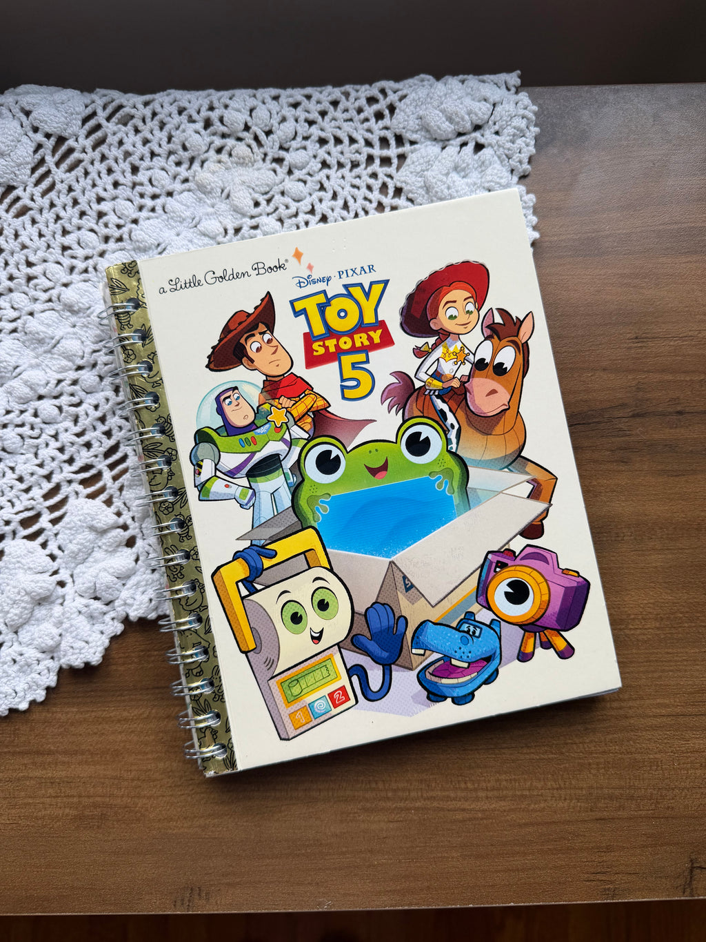 Toy Story 5 Little Golden Book Journal