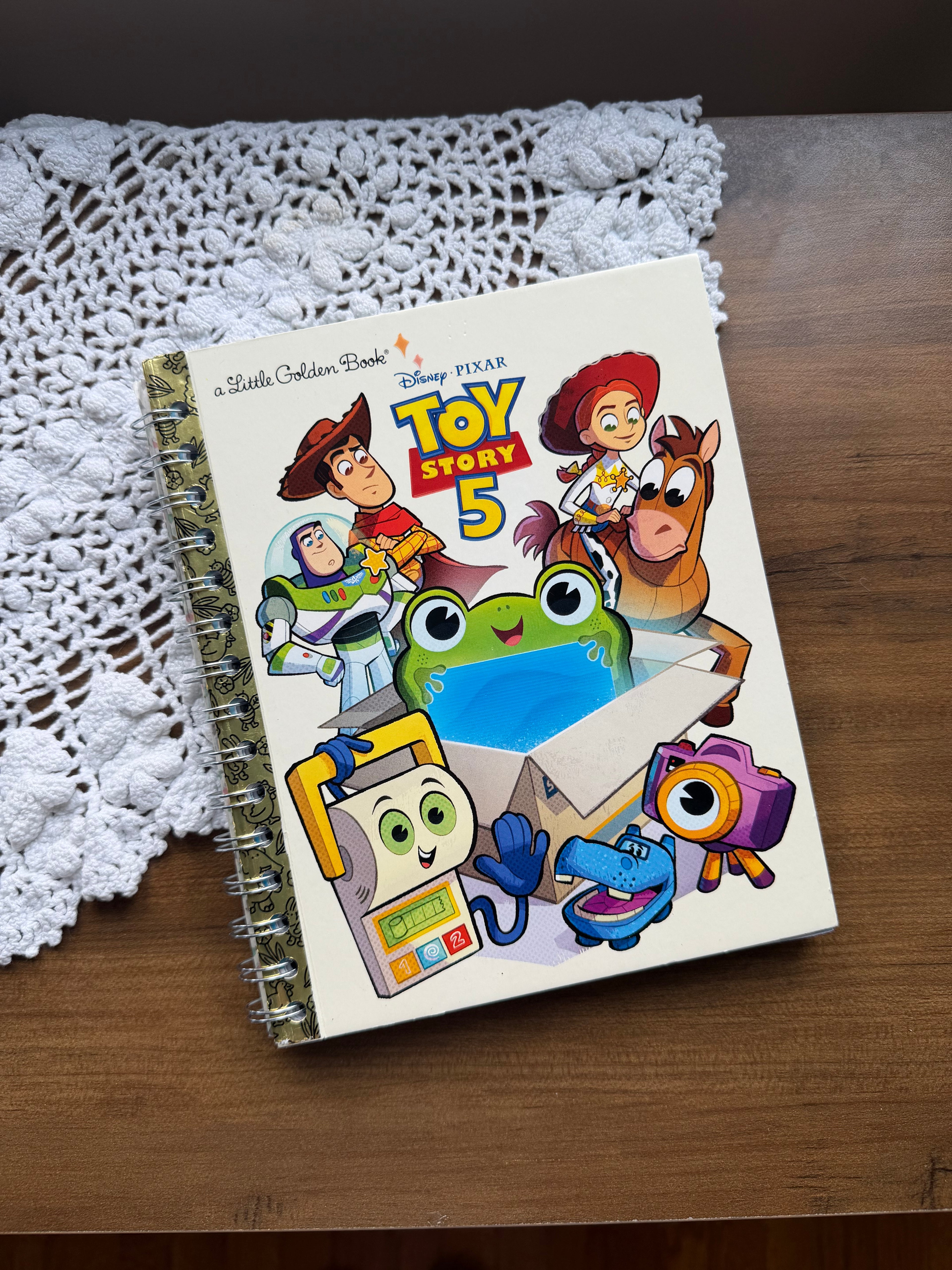 Toy Story 5 Little Golden Book Journal