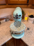 Blue Floral Bowl Cover