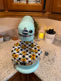 Sunflower Checkered Bowl Cover