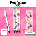 Bats & Cats Pen Wrap DIGITAL