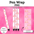 Pastel Rainbow Pen Wrap DIGITAL
