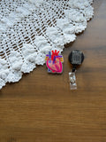 Anatomical Heart Badge Reel