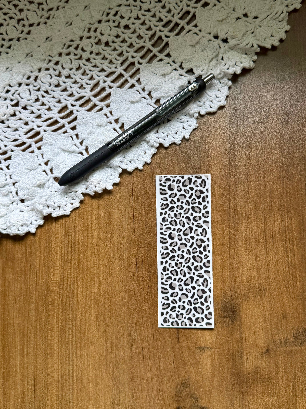 Black Cheetah Pen Wrap