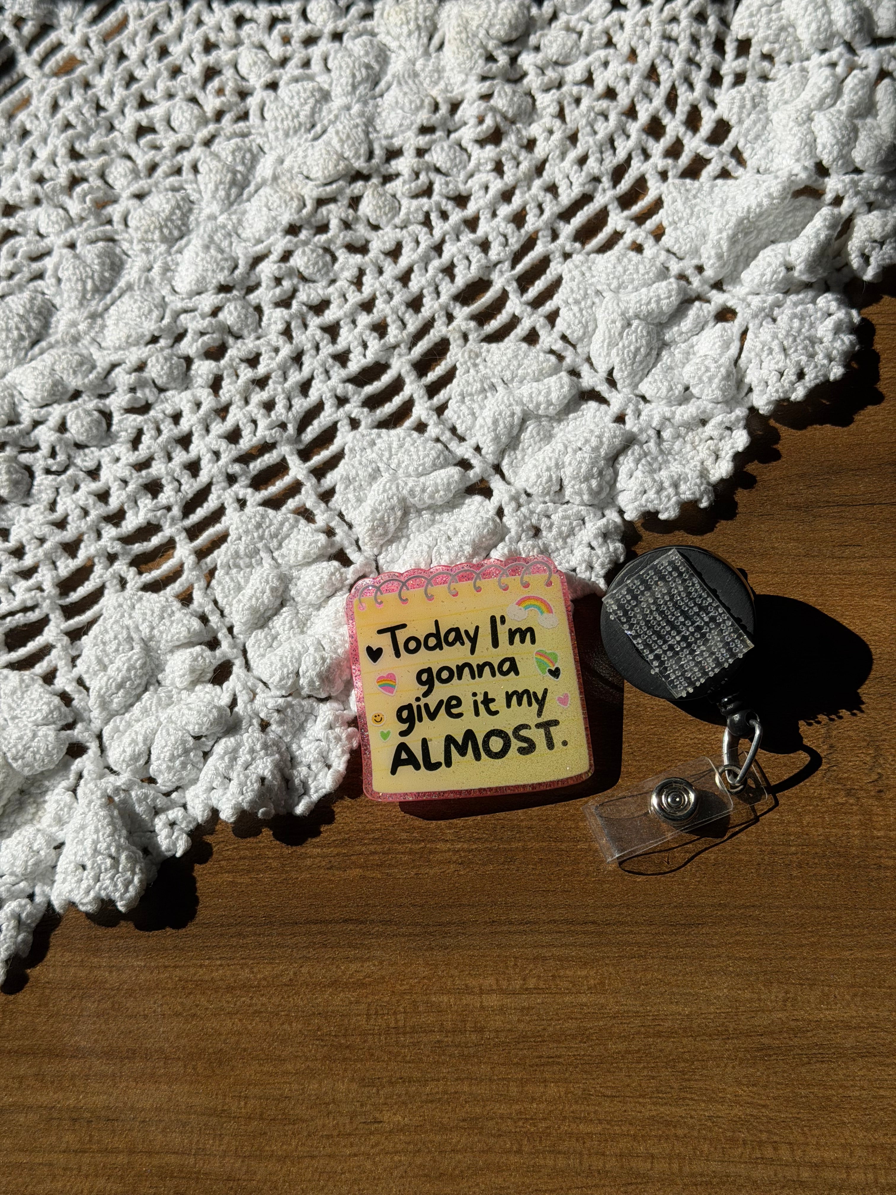 Today im gonna give it my Almost Badge Reel