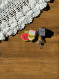 Apple & Pencil Badge Reel