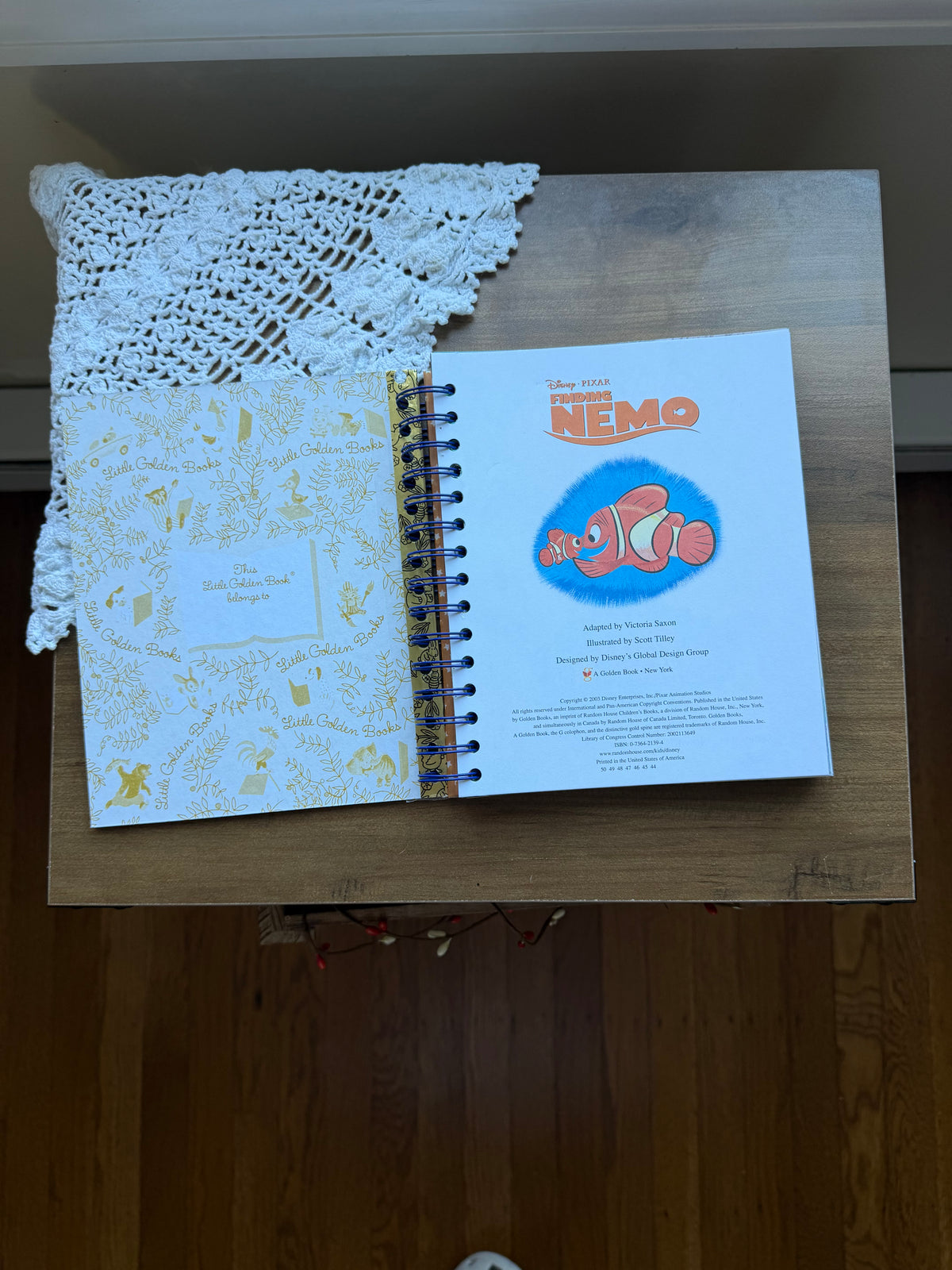 Finding Nemo Little Golden Book Journal