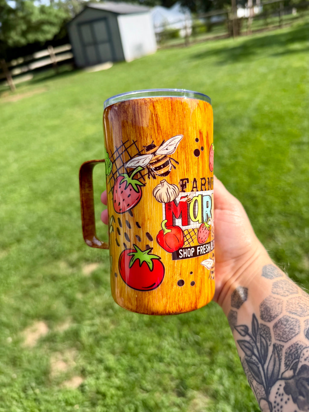 Farmers Market Coffee Tumbler