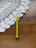 Yellow Mouse w/ Black Ears Pen