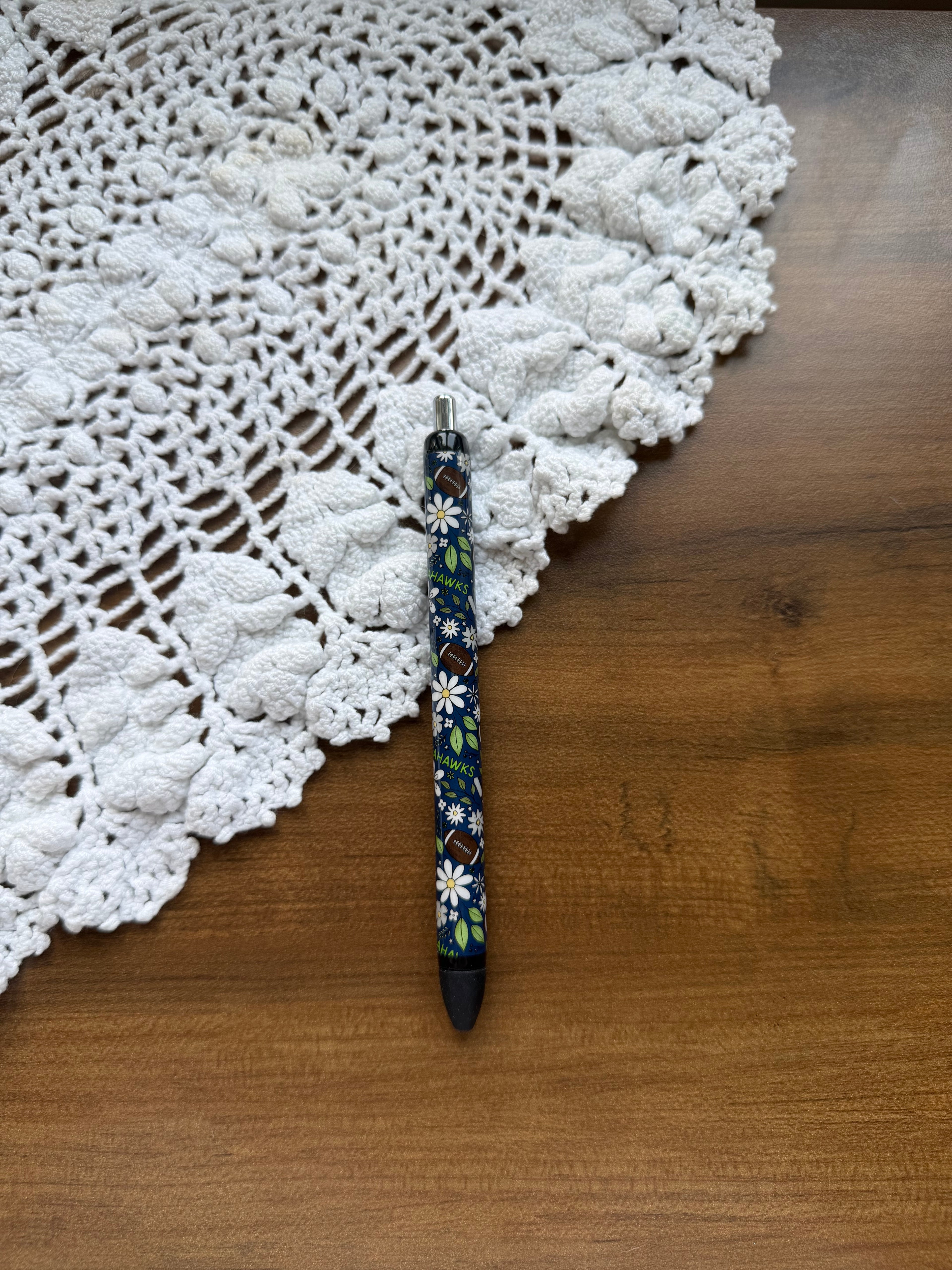 Floral Seahawks Pen