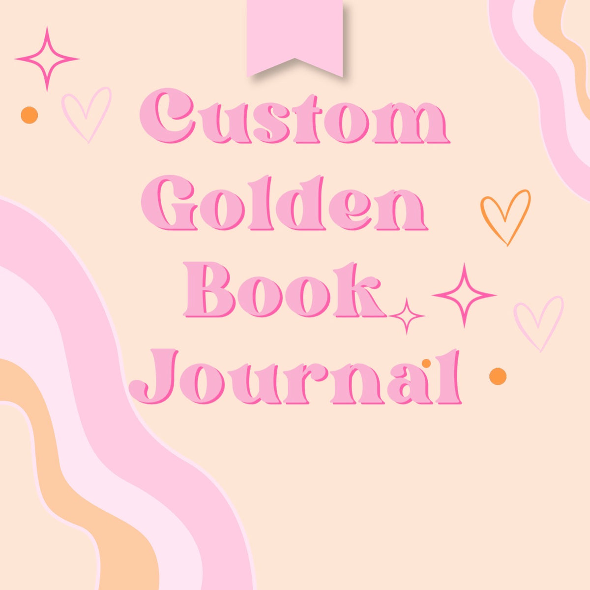 Custom Golden Book Journal