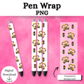 School Bus Pen Wrap DIGITAL