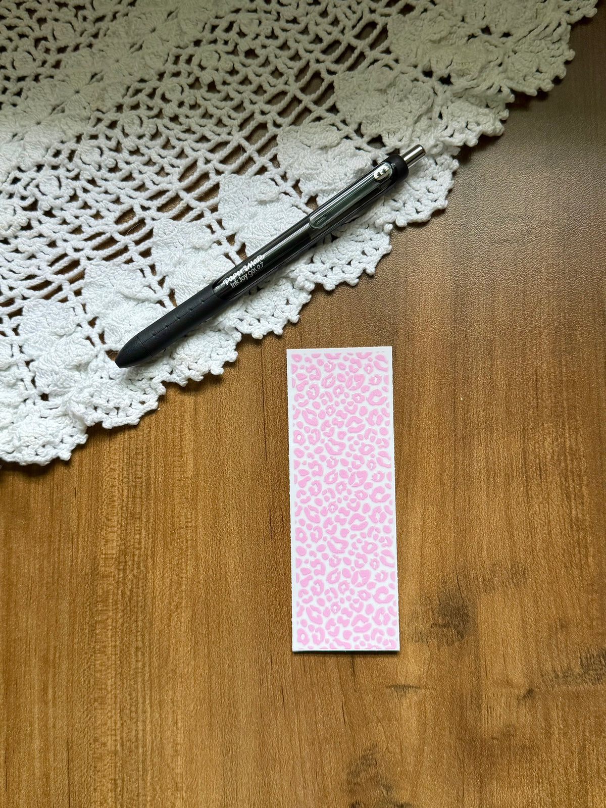 Pink Cheetah Pen Wrap