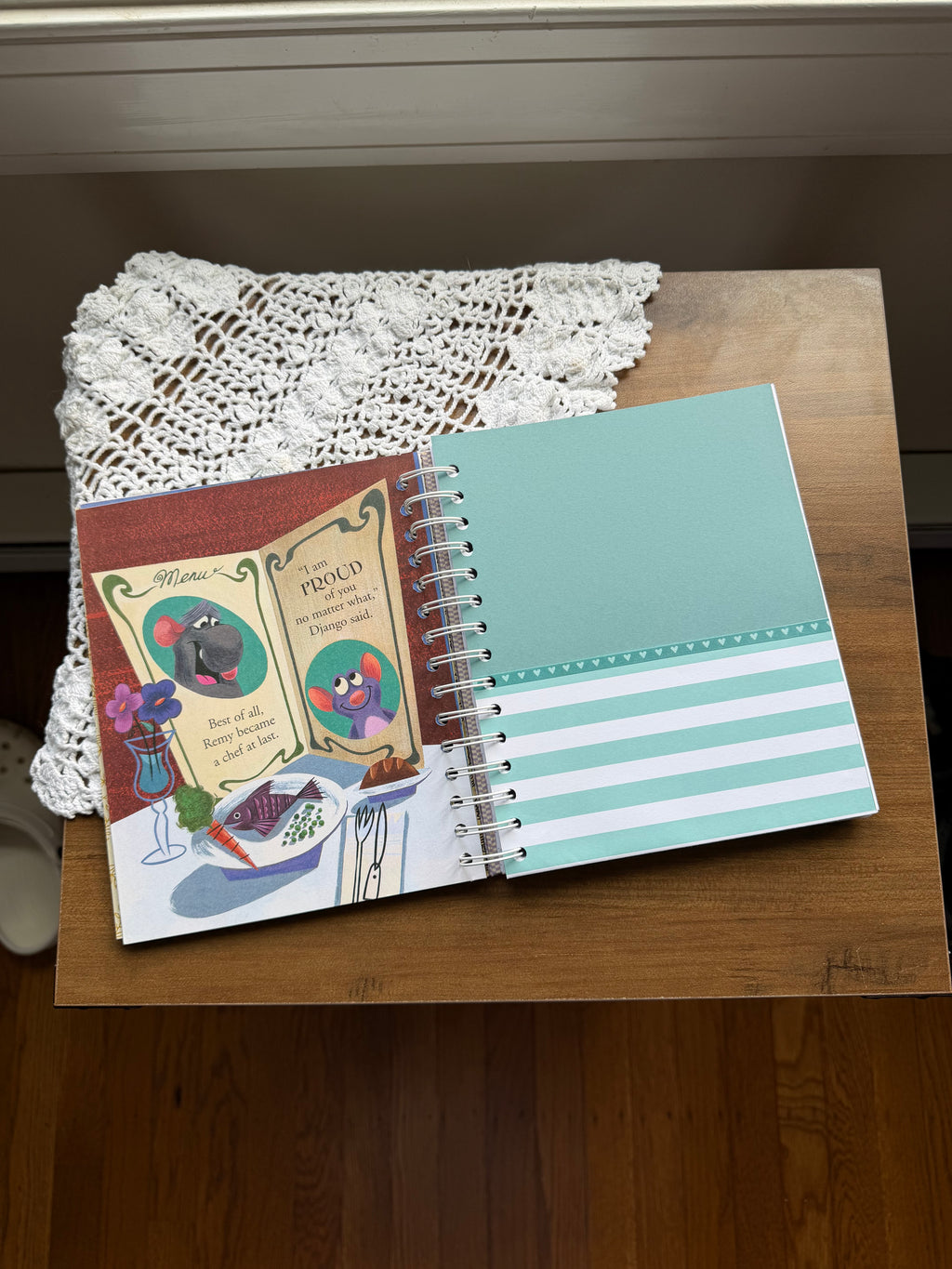 Ratatouille RECIPE Little Golden Book Journal