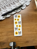 Sunflowers & Cow Bows Pen Wrap