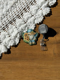 Sunflower Denim Gnome Badge Reel