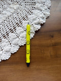 Yellow Smiley Pen