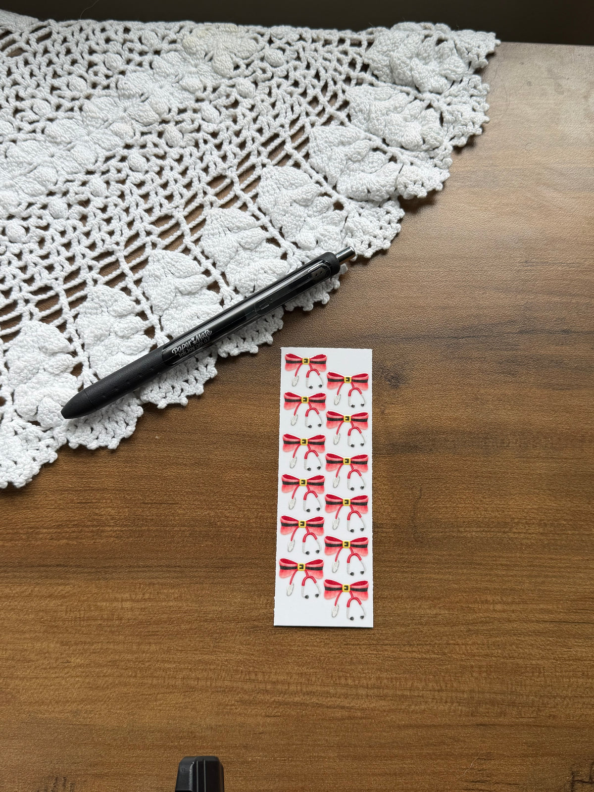 Santa Stethoscope Pen Wrap