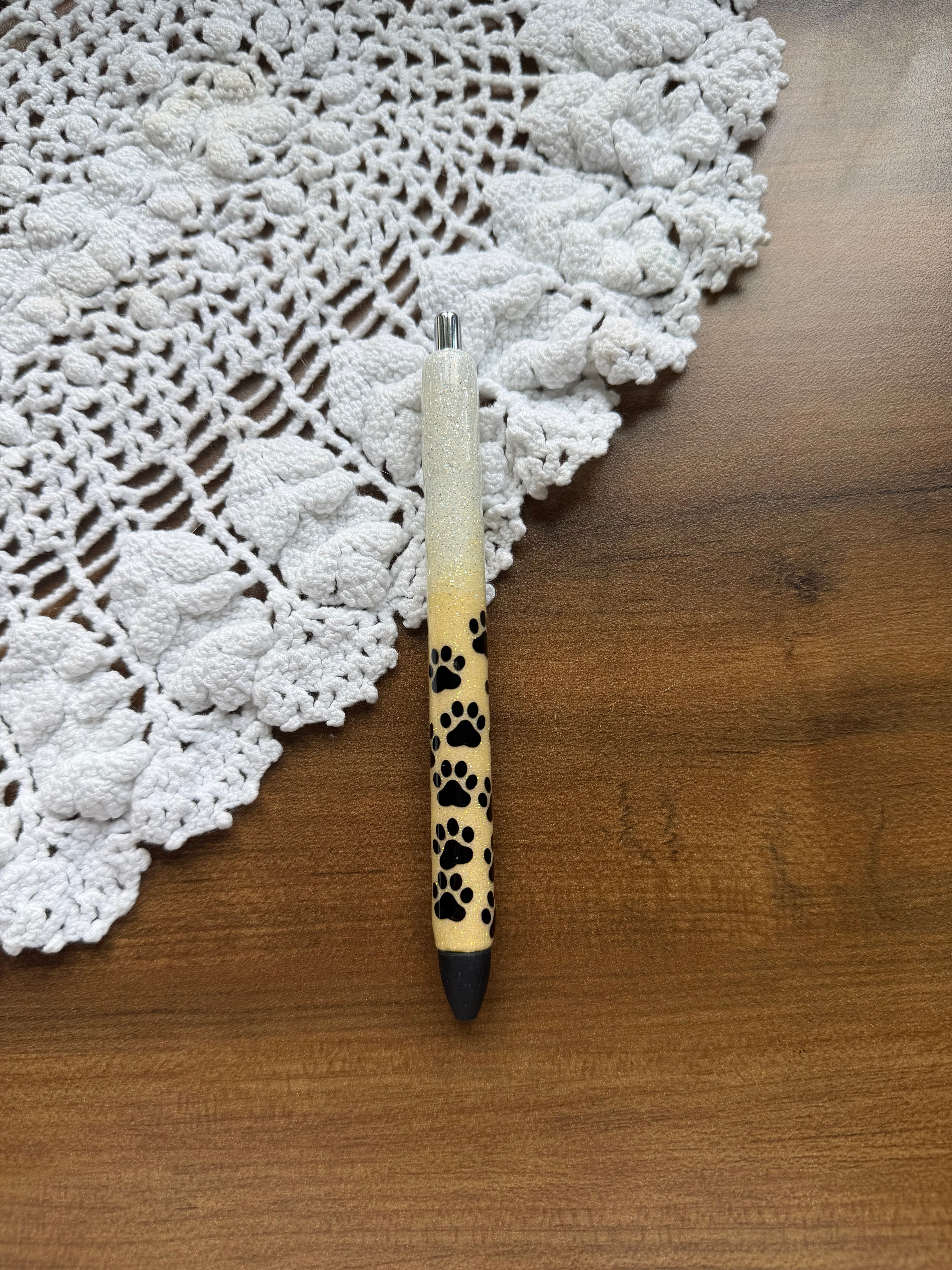 Yellow Paw Ombre Pen