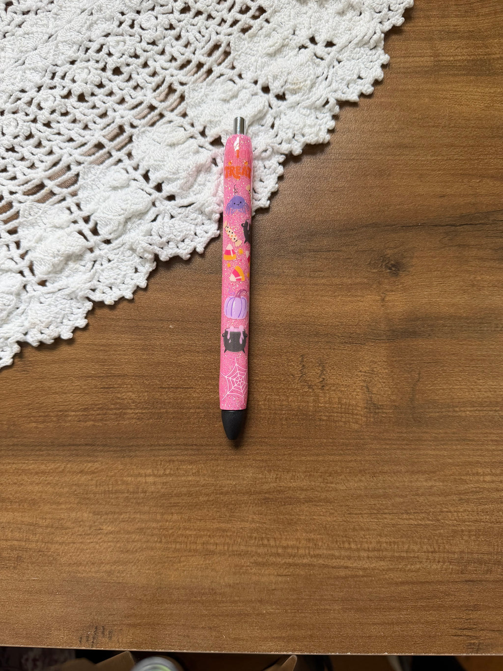 Pink Halloween Pen