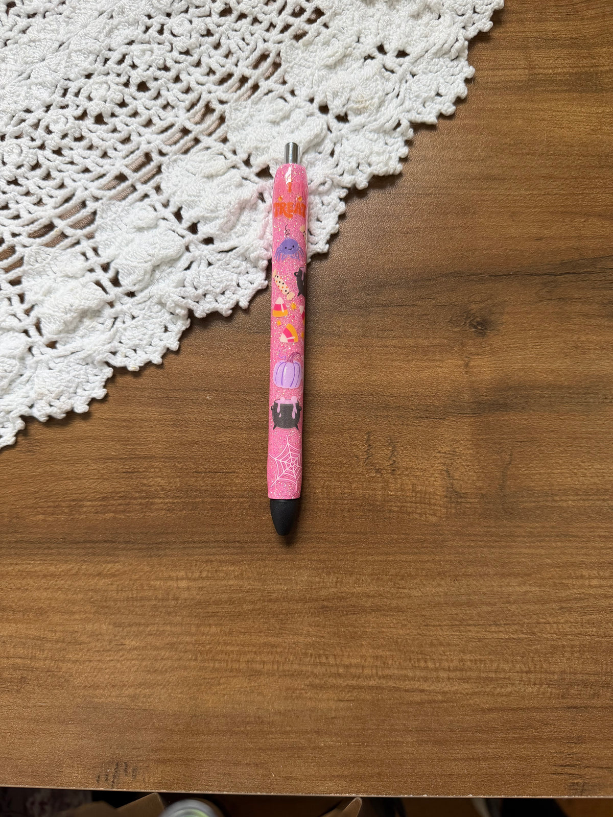 Pink Halloween Pen