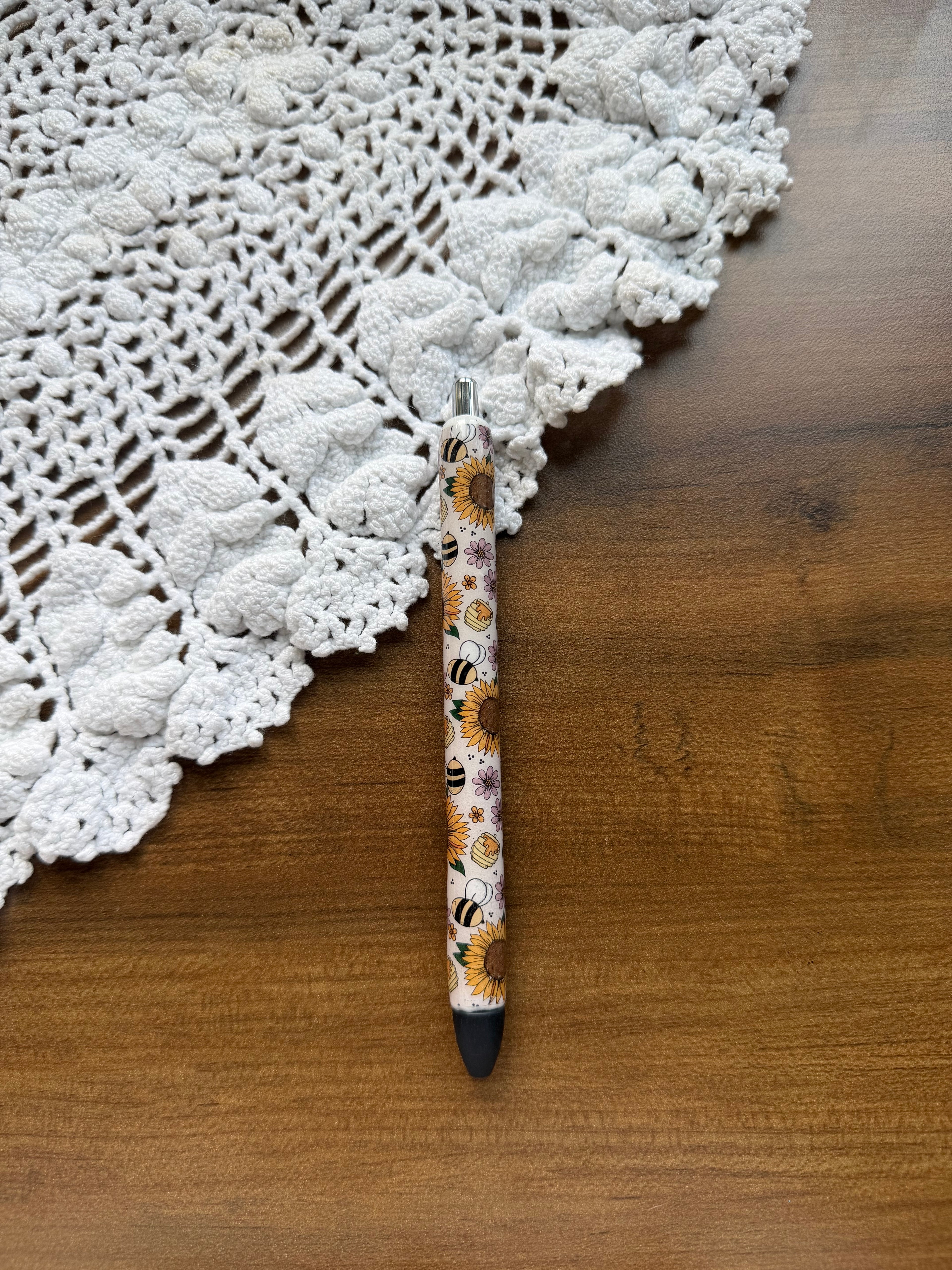 Sunflower Honeybee Pen