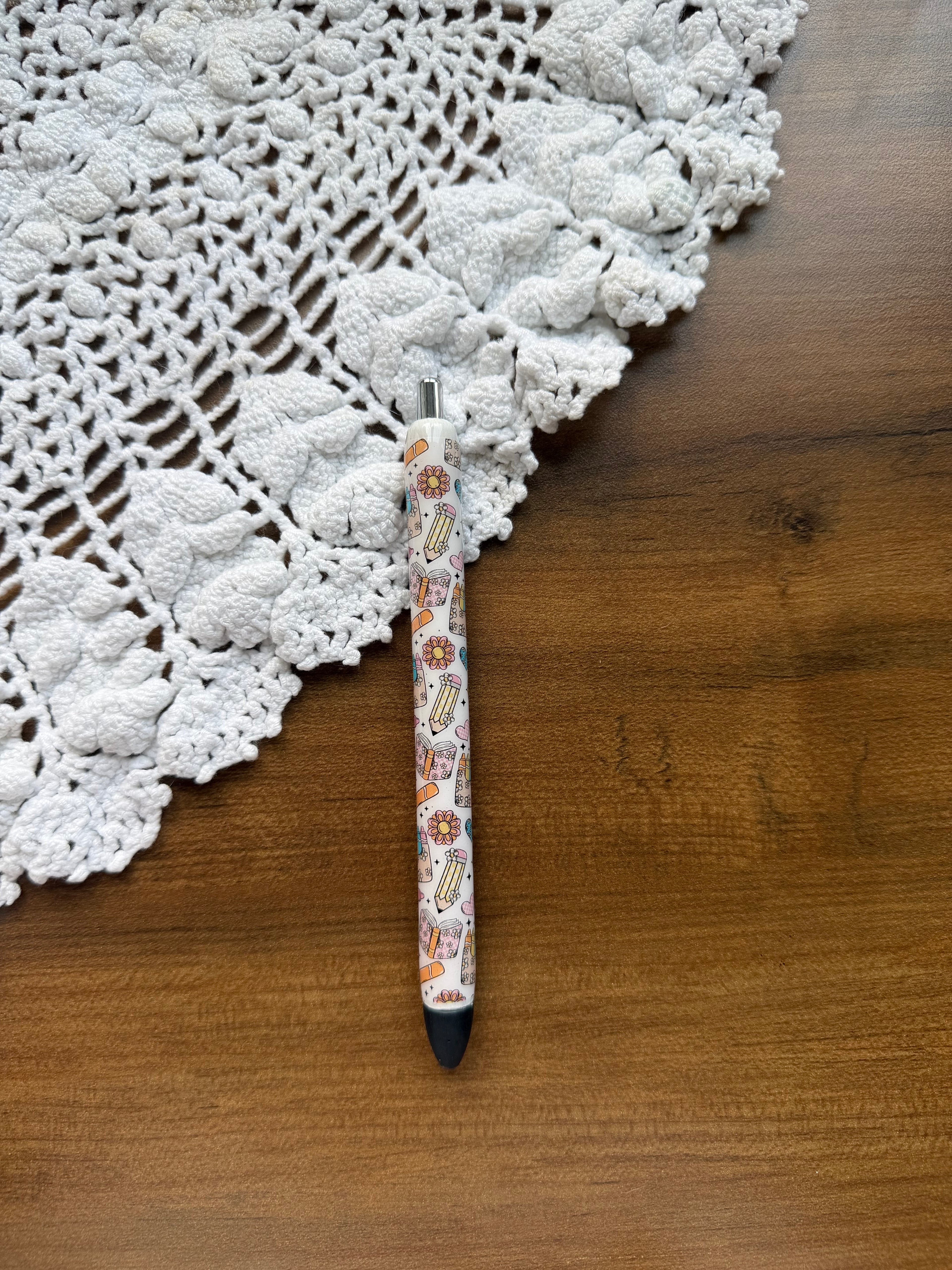 Floral Teacher Pen