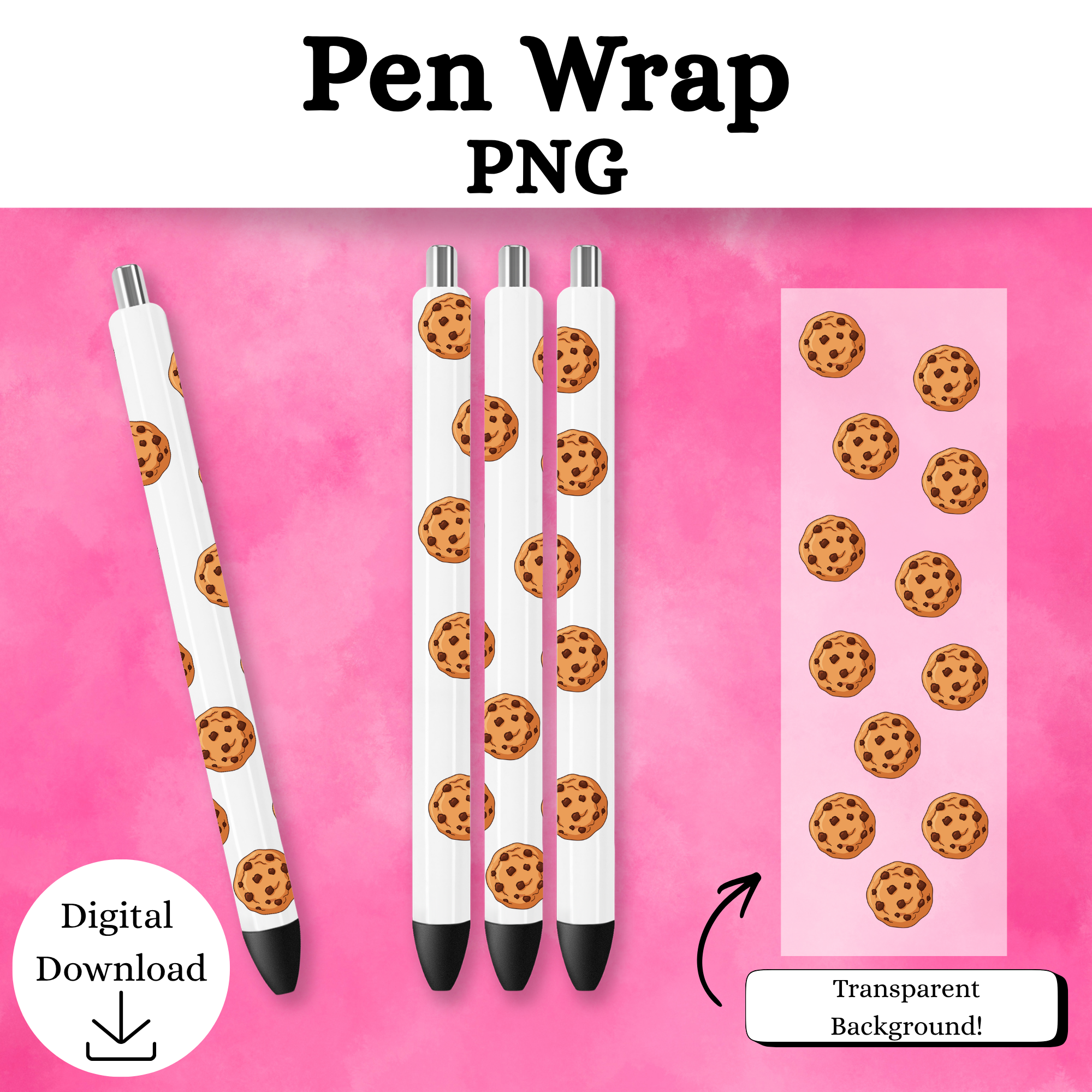 Cookie Pen Wrap DIGITAL