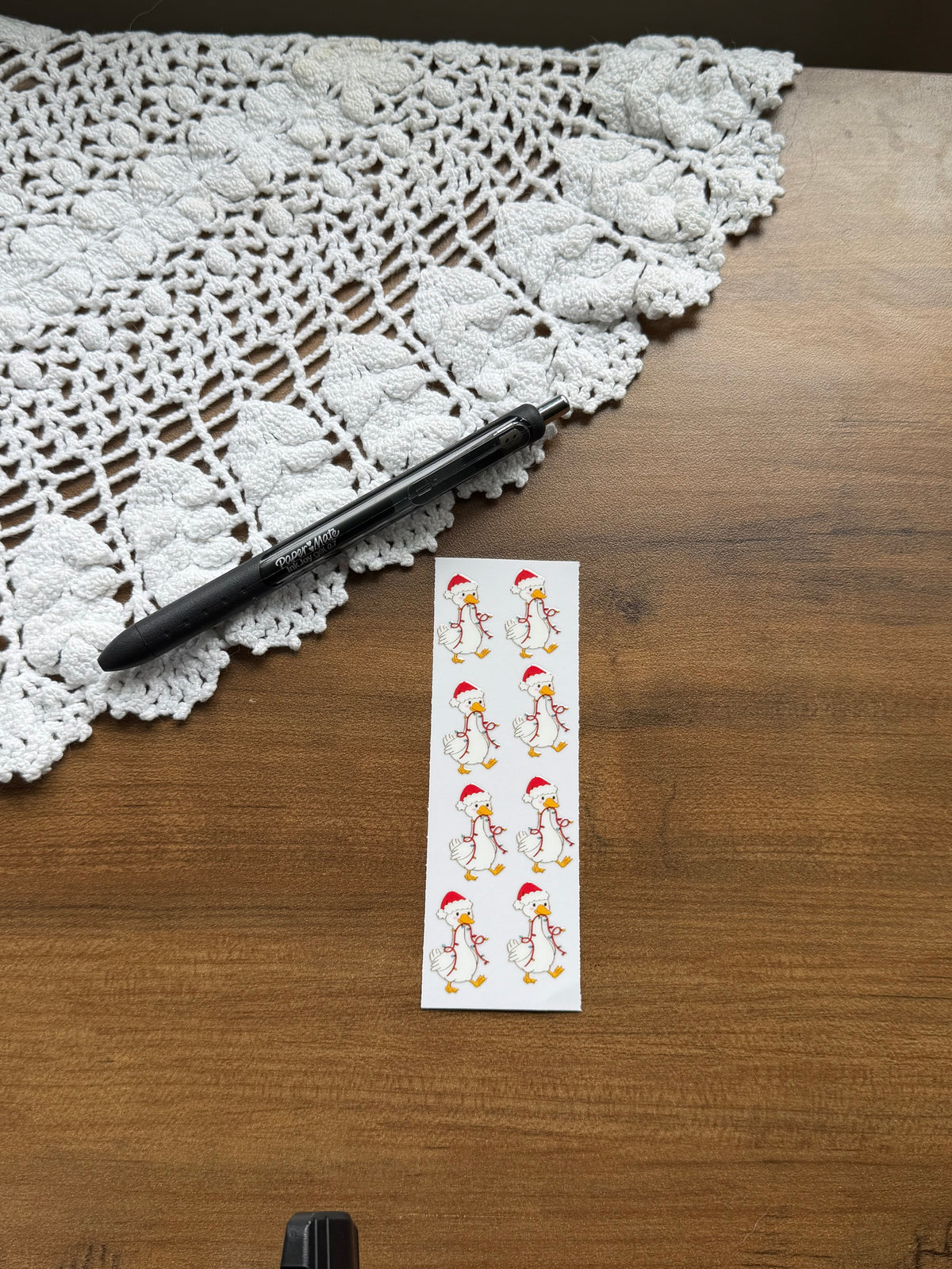 Christmas Goose Pen Wrap