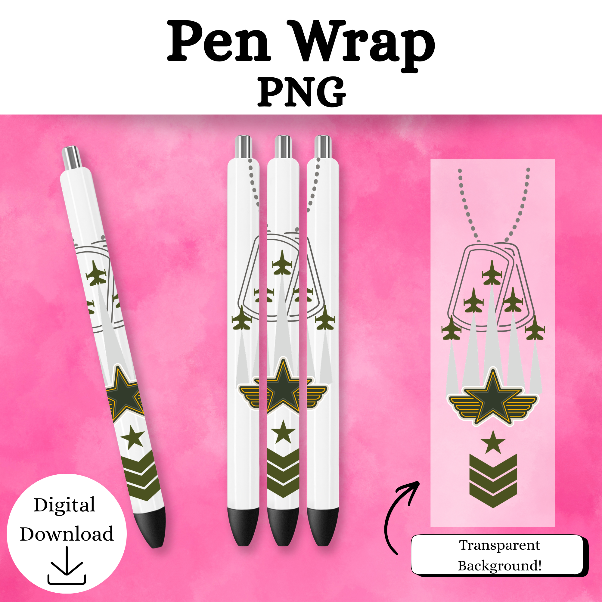 Army Pen Wrap DIGITAL