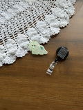 Green Dino Badge Reel