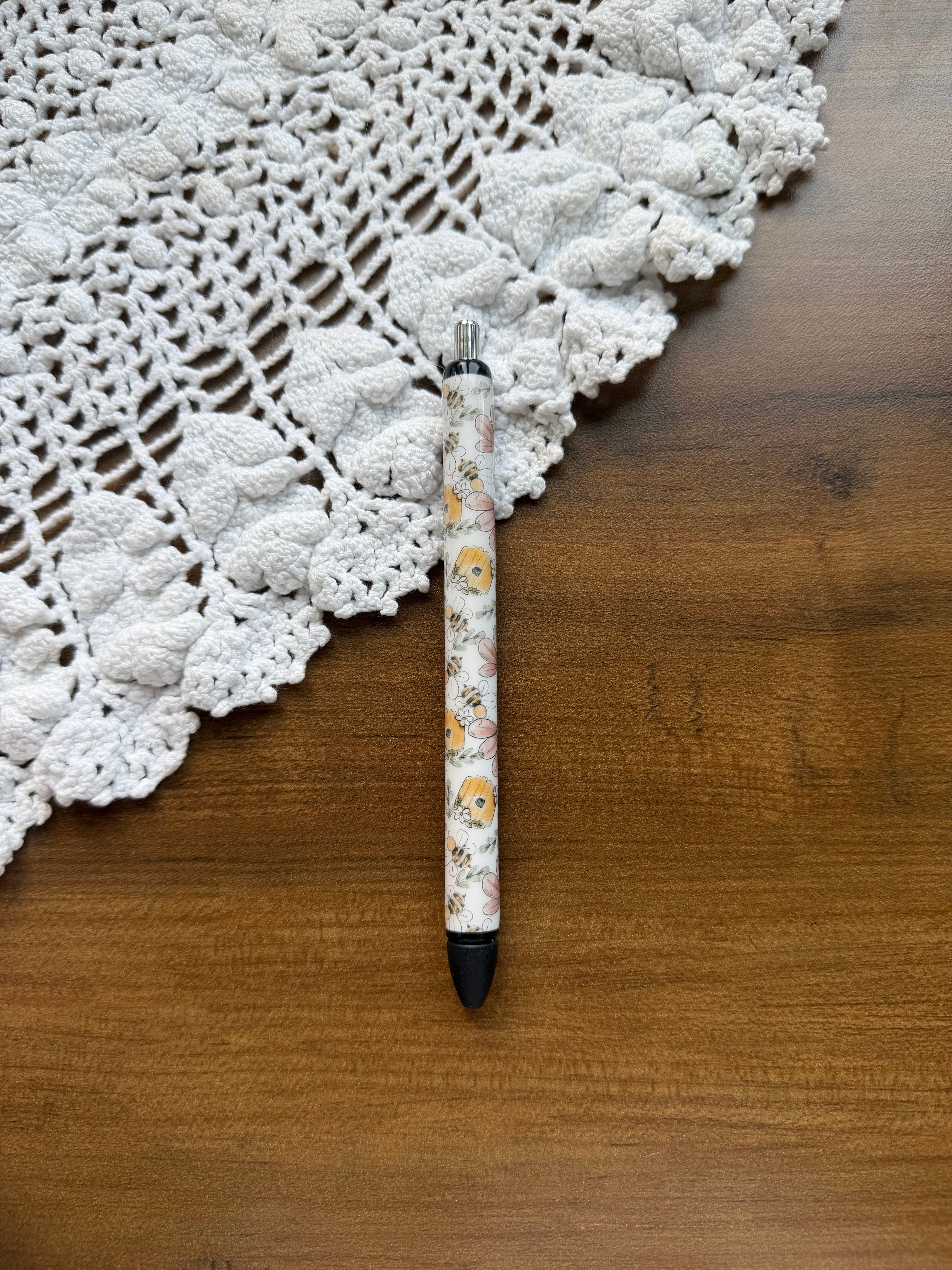 Watercolor Honeybee Pen