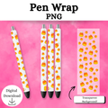 Candy Corn Pen Wrap DIGITAL