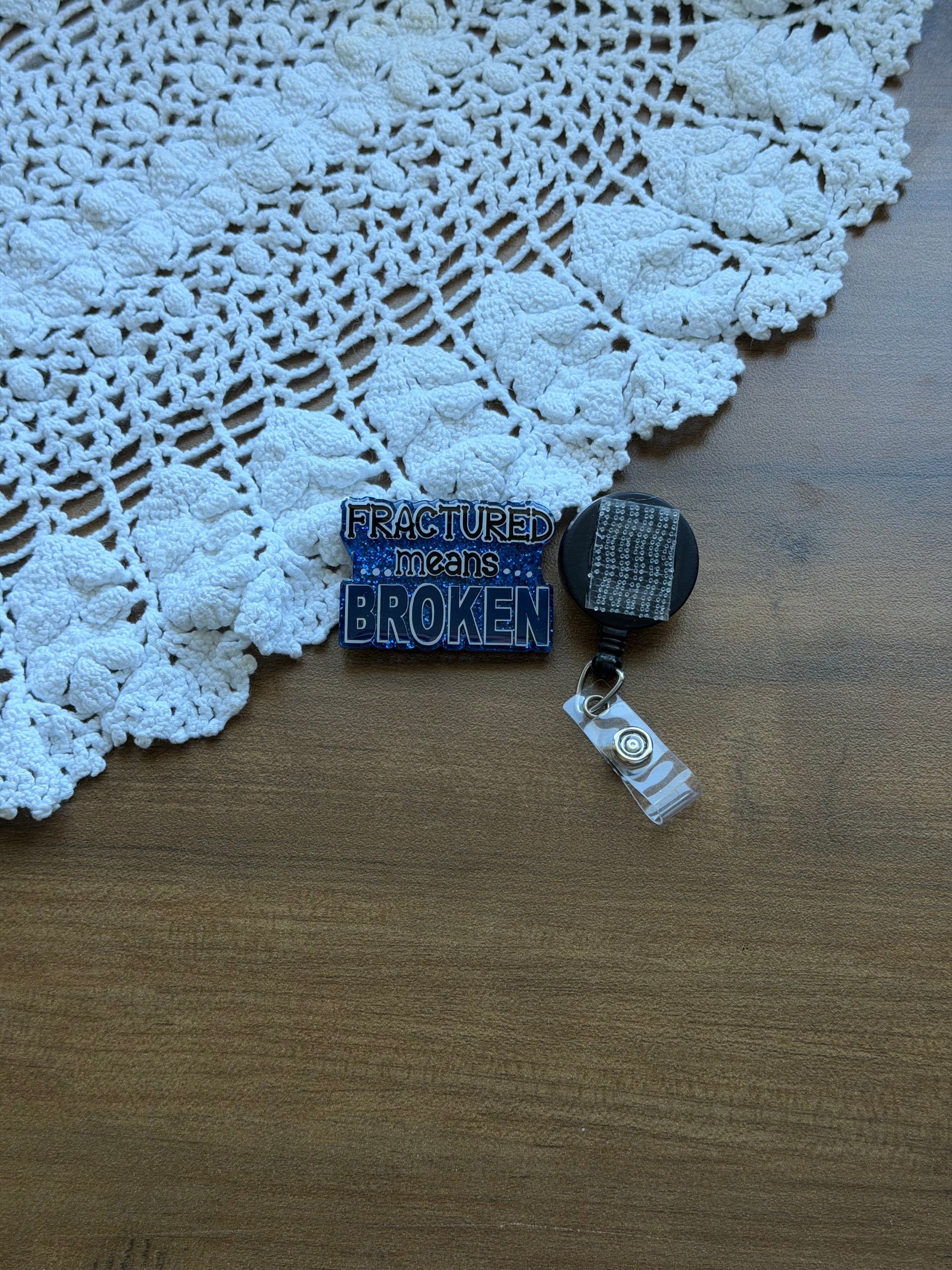 Fractured - Broken Badge Reel