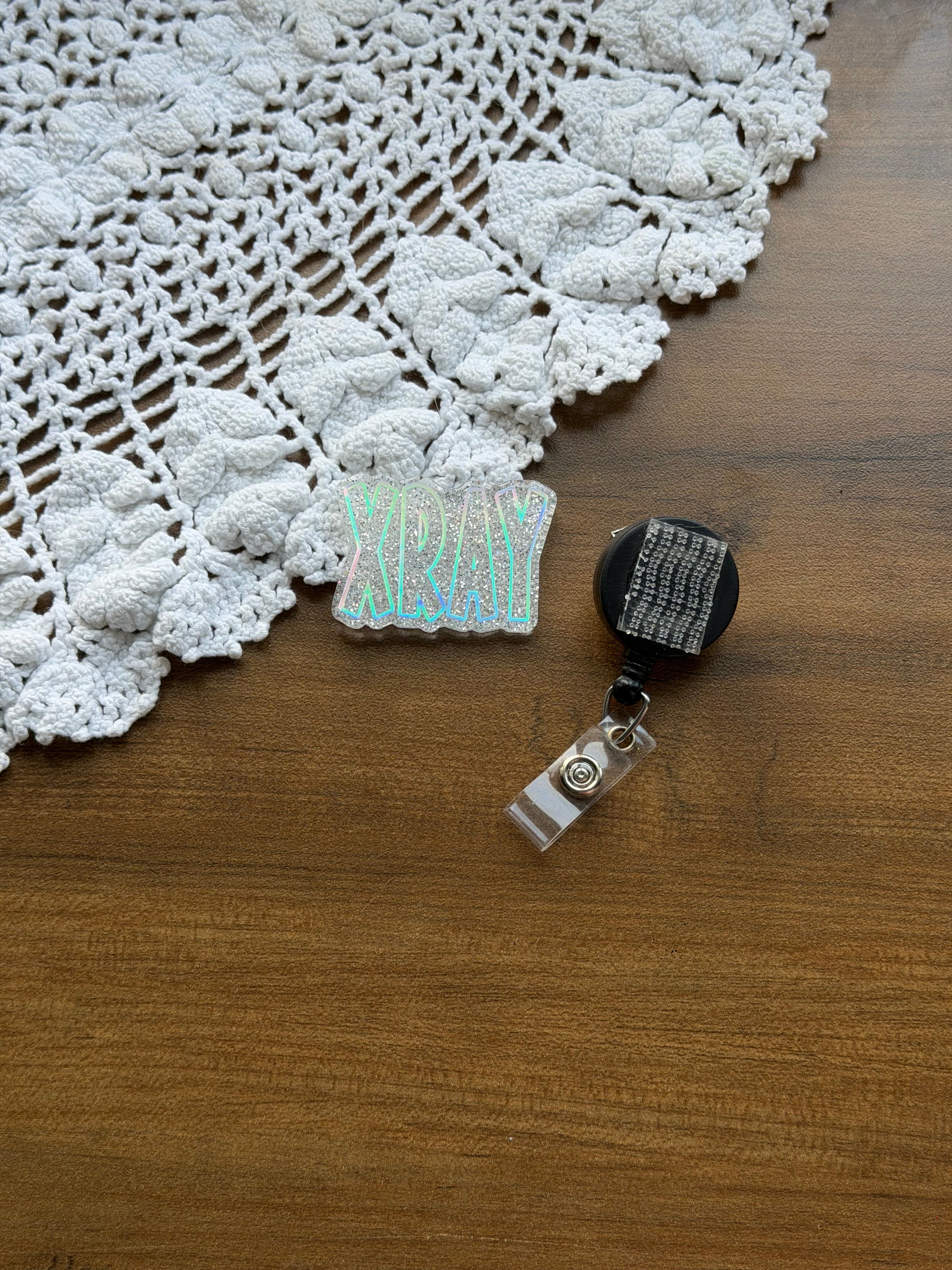 Xray (white) Badge Reel