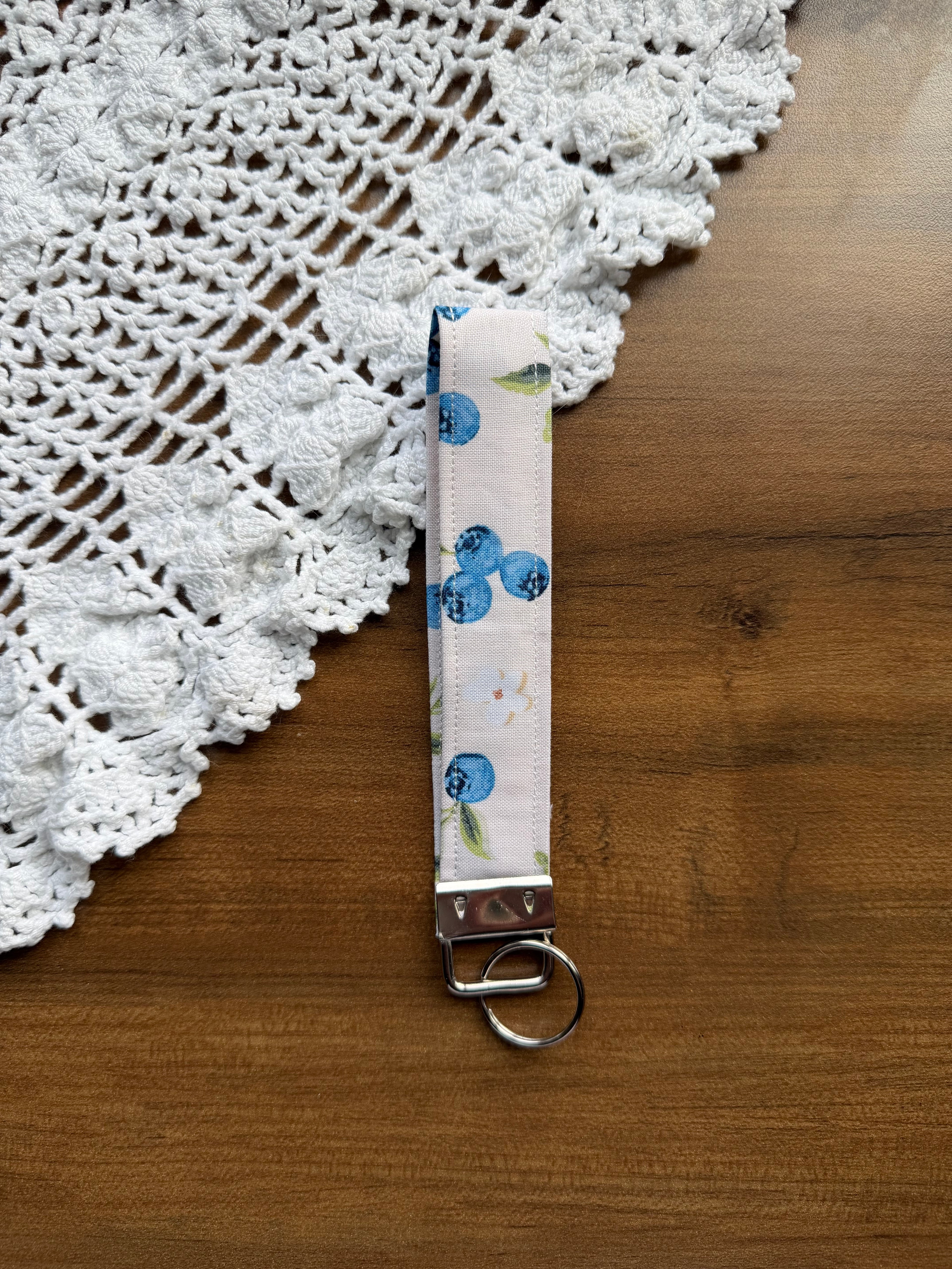Blueberry w/ Silver Keychain