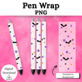 Bats & Sparkles Pen Wrap DIGITAL