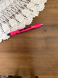 One Mental Breakdown Pink Pen