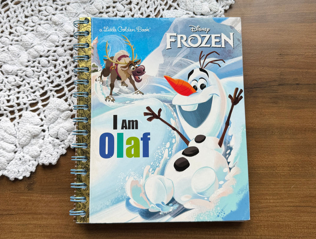 I am Olaf Little Golden Book Journal