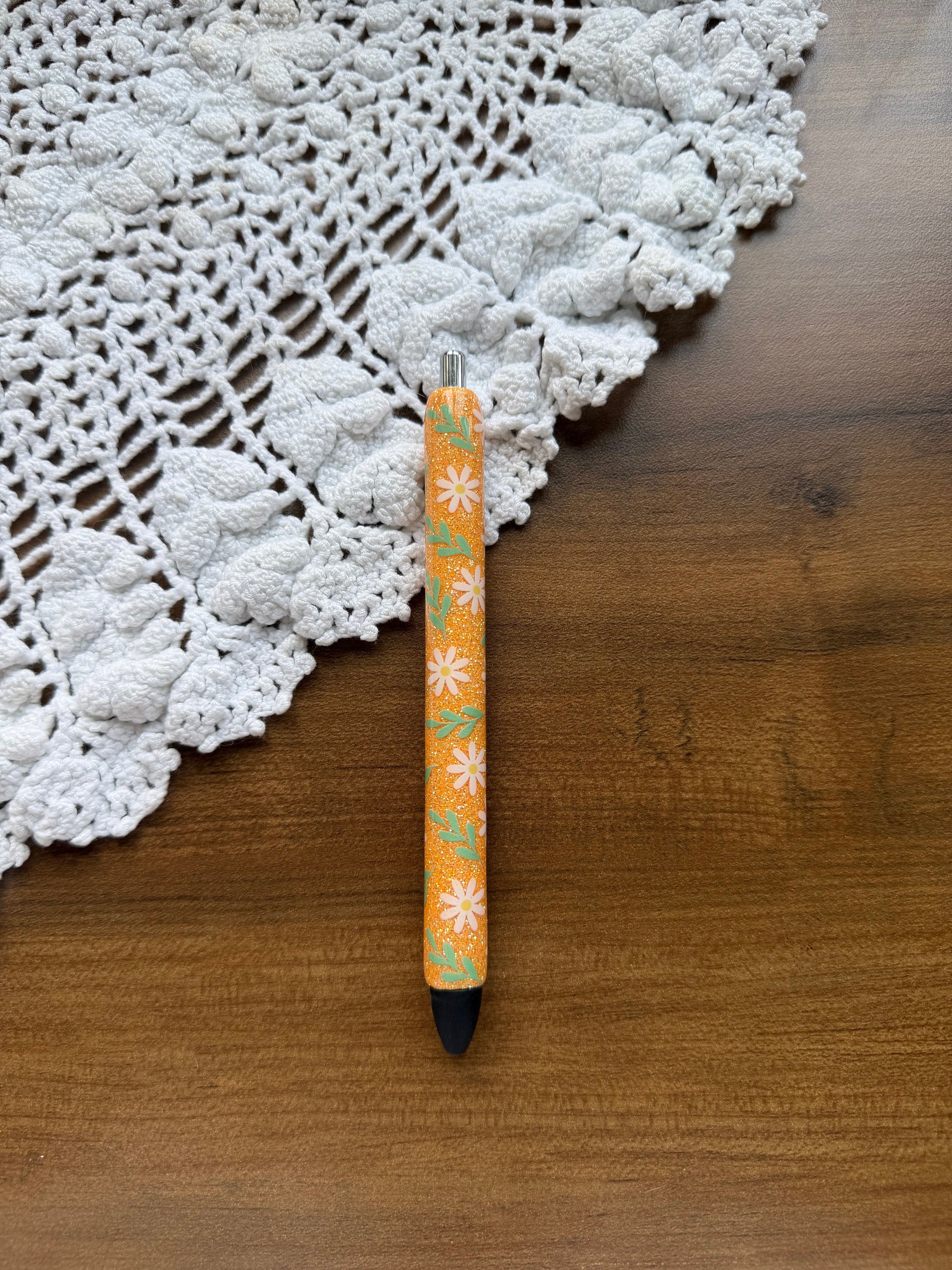 Daisy & Leaves Pen