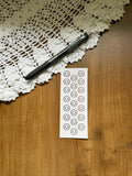 Black Smileys Pen Wrap