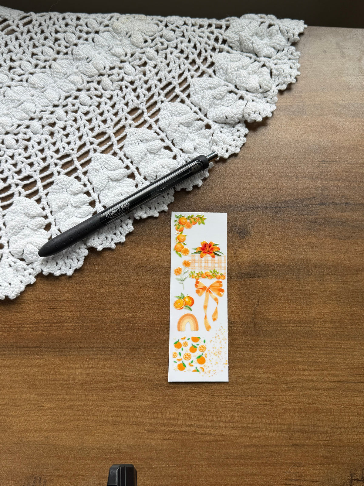 Orange Collage Pen Wrap