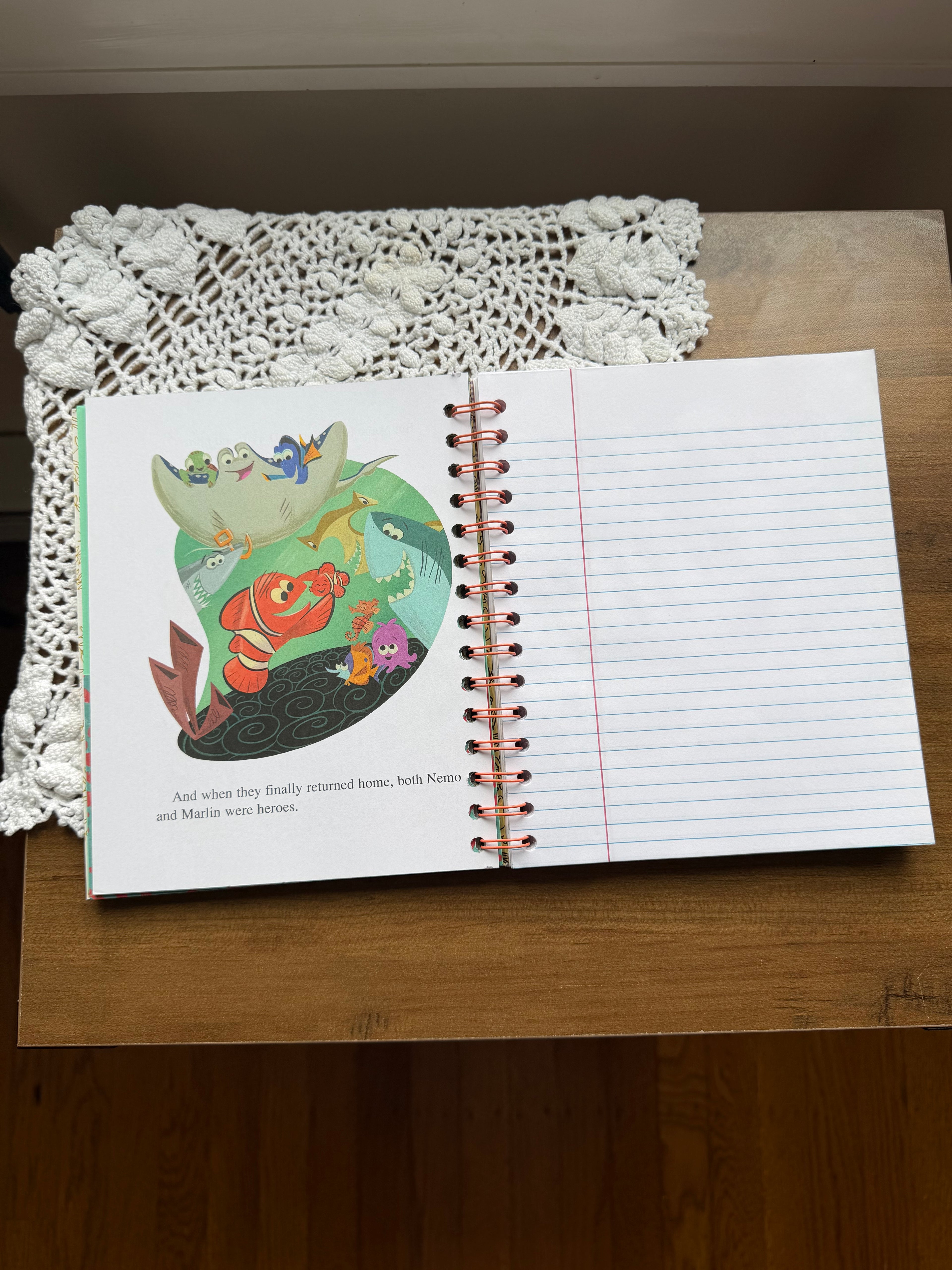 Finding Nemo Little Golden Book Journal
