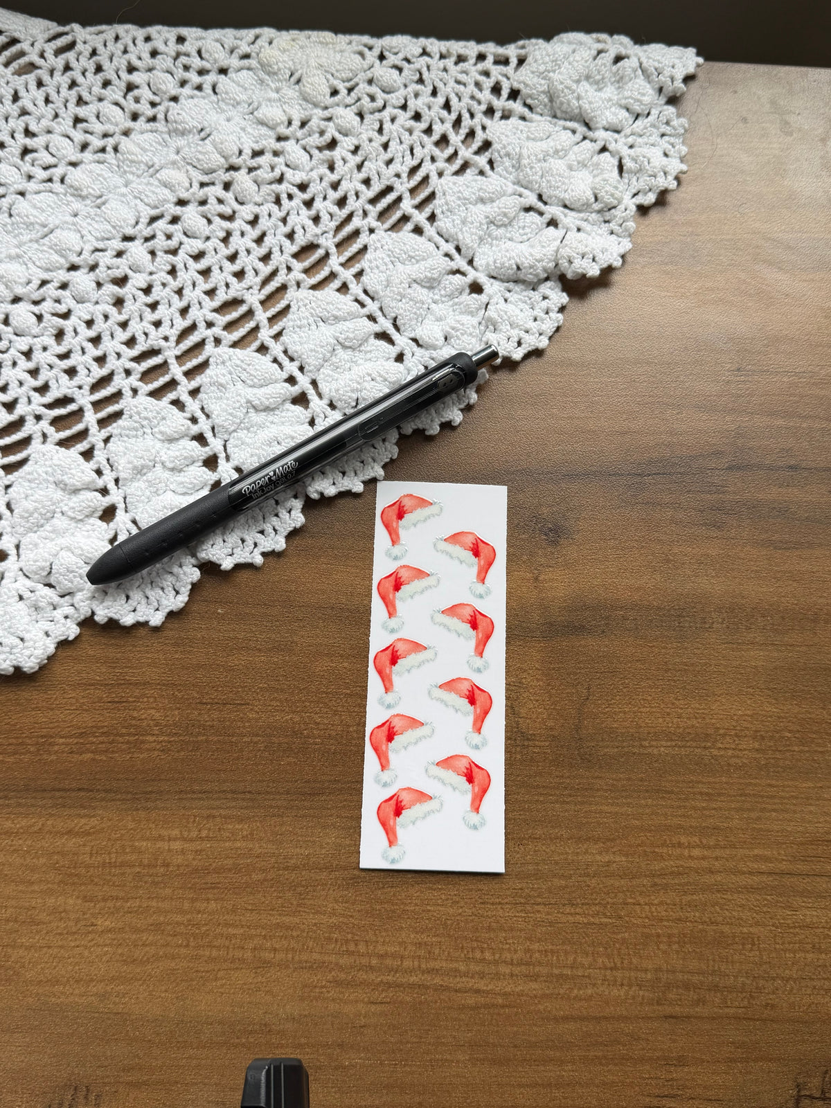 Santa Hat Pen Wrap