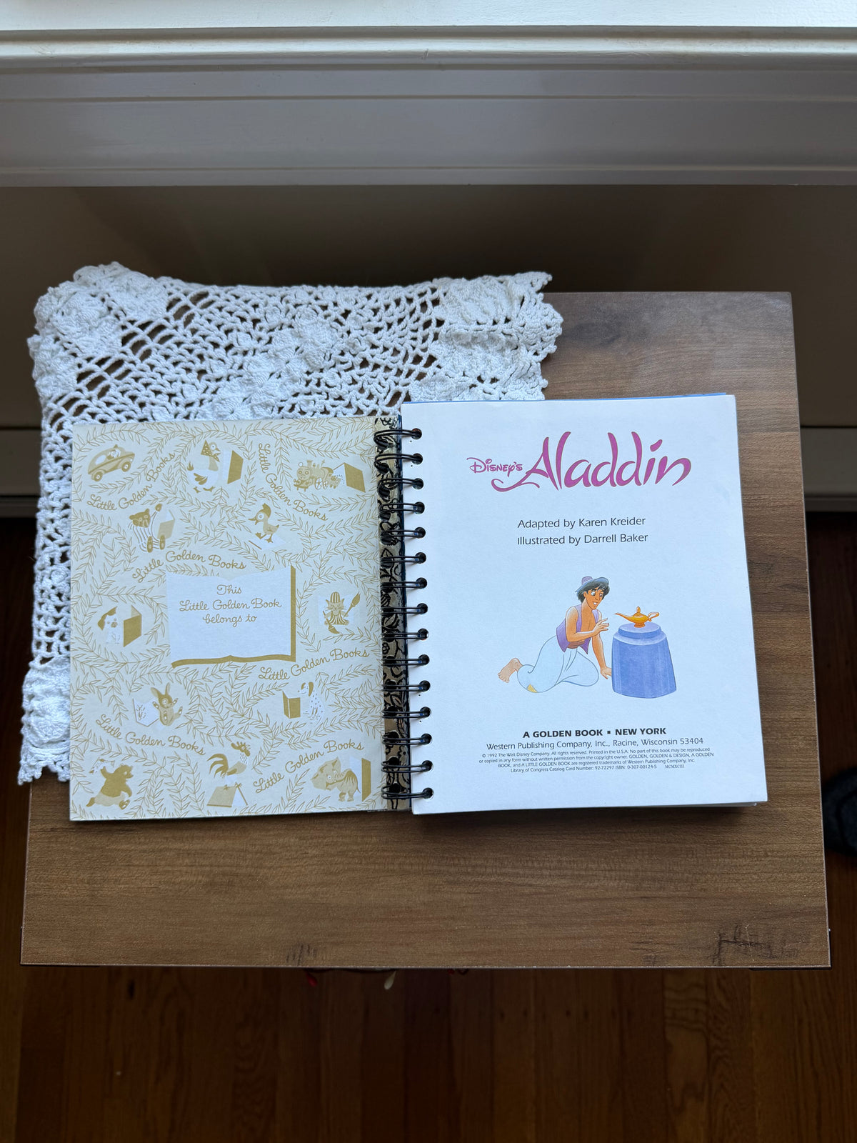 Aladdin Little Golden Book Journal