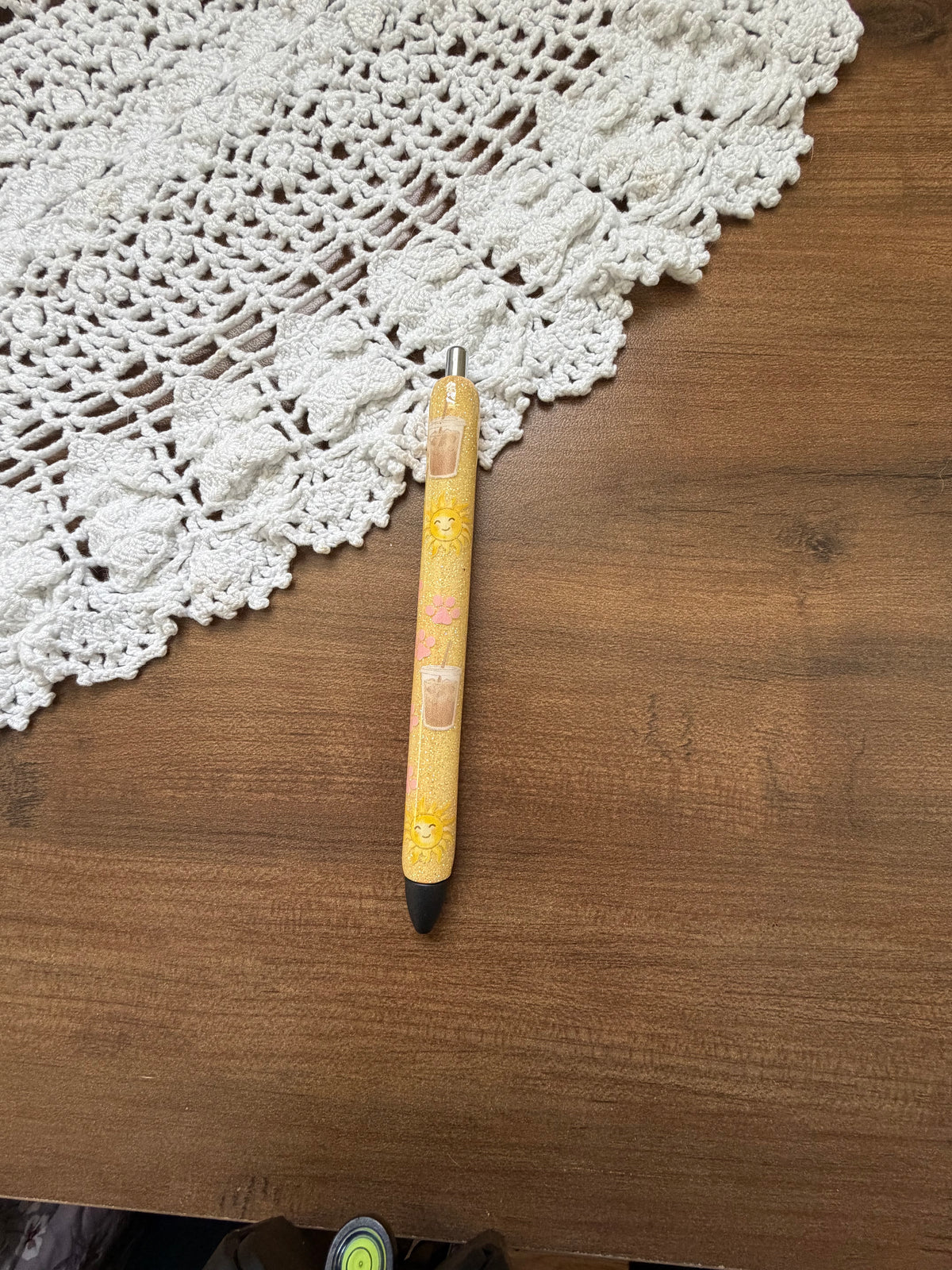 Iced Coffee Paws & Sunshine Pen
